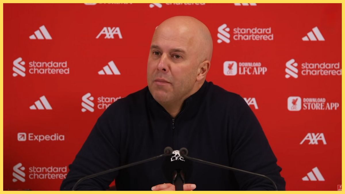 Arne Slot speaks about Liverpool's set piece issues