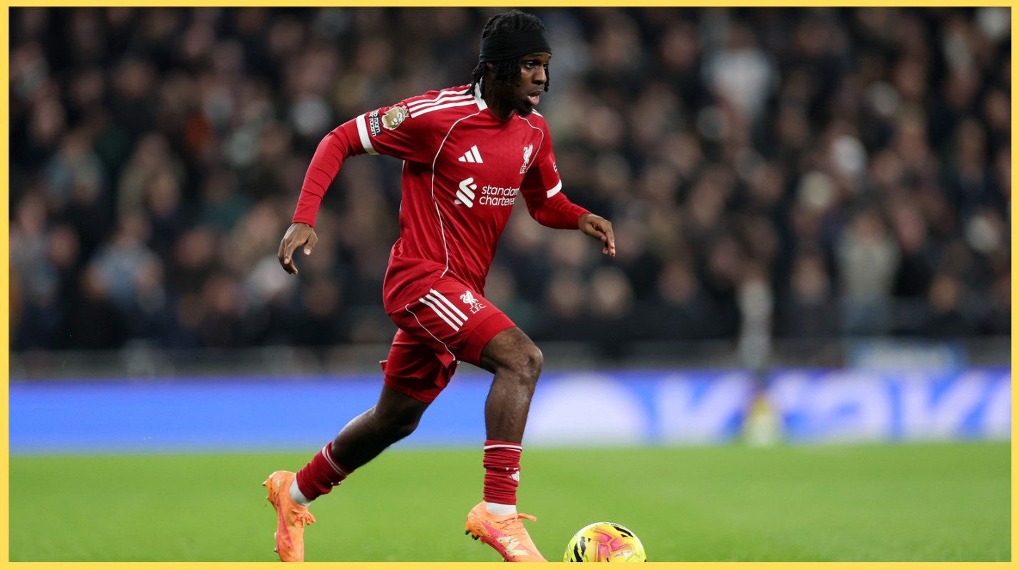 Jeremie Frimpong was substituted against Spurs half an hour after coming on