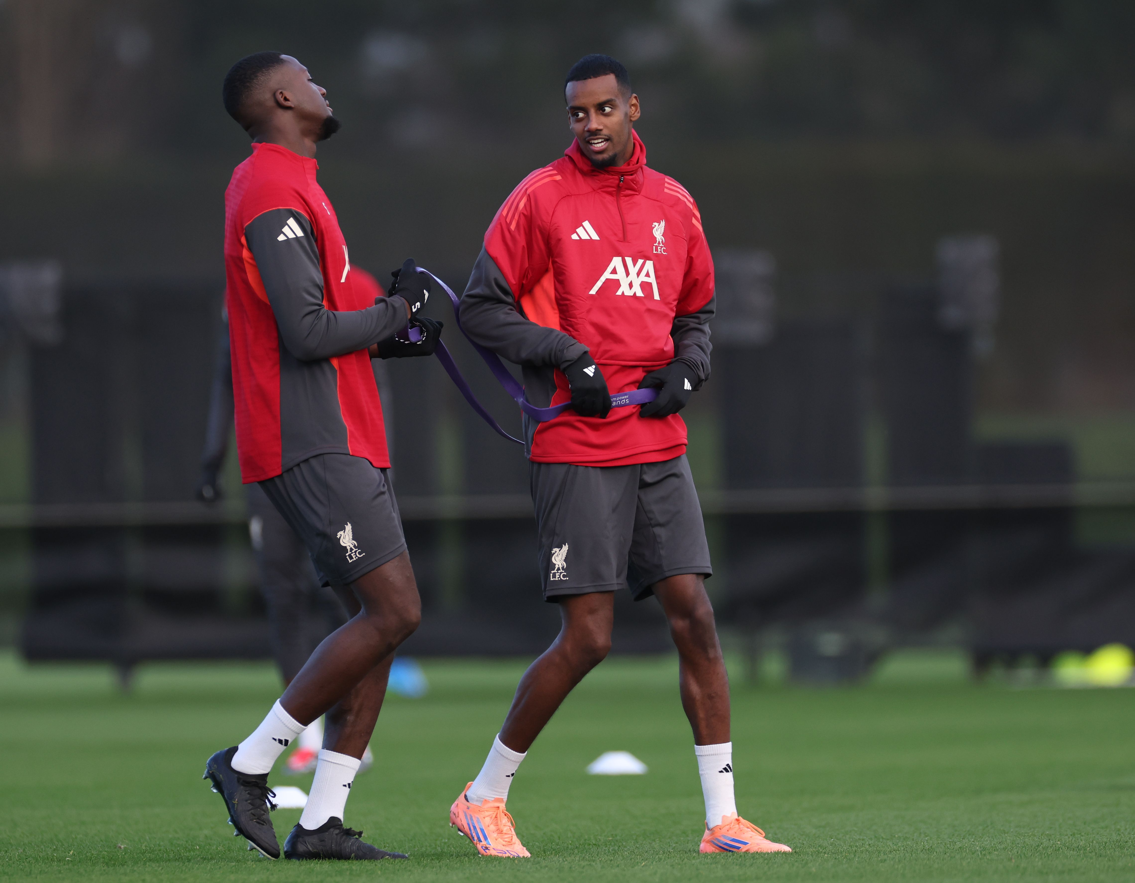 Alexander Isak is recalled to the Liverpool starting XI to face Inter Milan