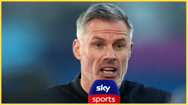 Jamie Carragher lambasted Virgil van Dijk over his defending for Chemsdine Talbi's goal
