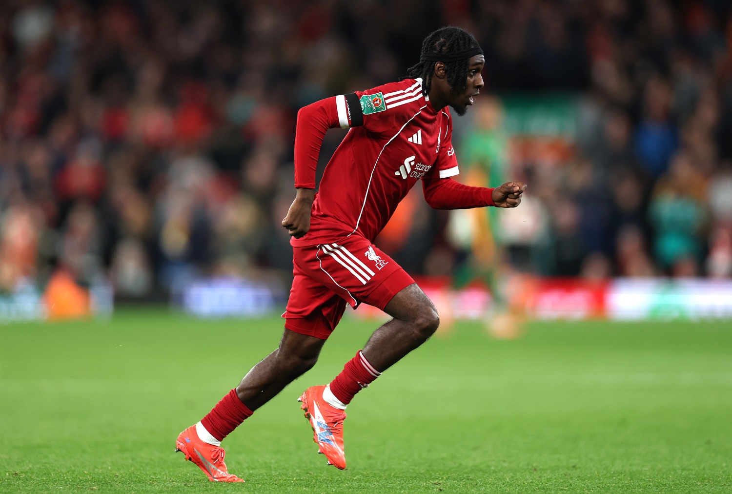 Jeremie Frimpong is targeting a mid-December return from his hamstring injury
