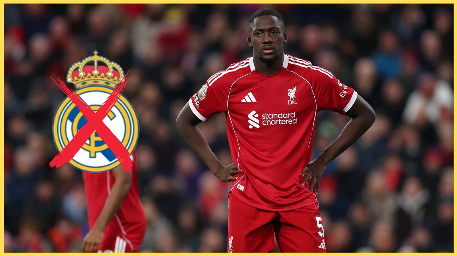 Real Madrid are believed to have cooled their interest in Ibrahima Konate
