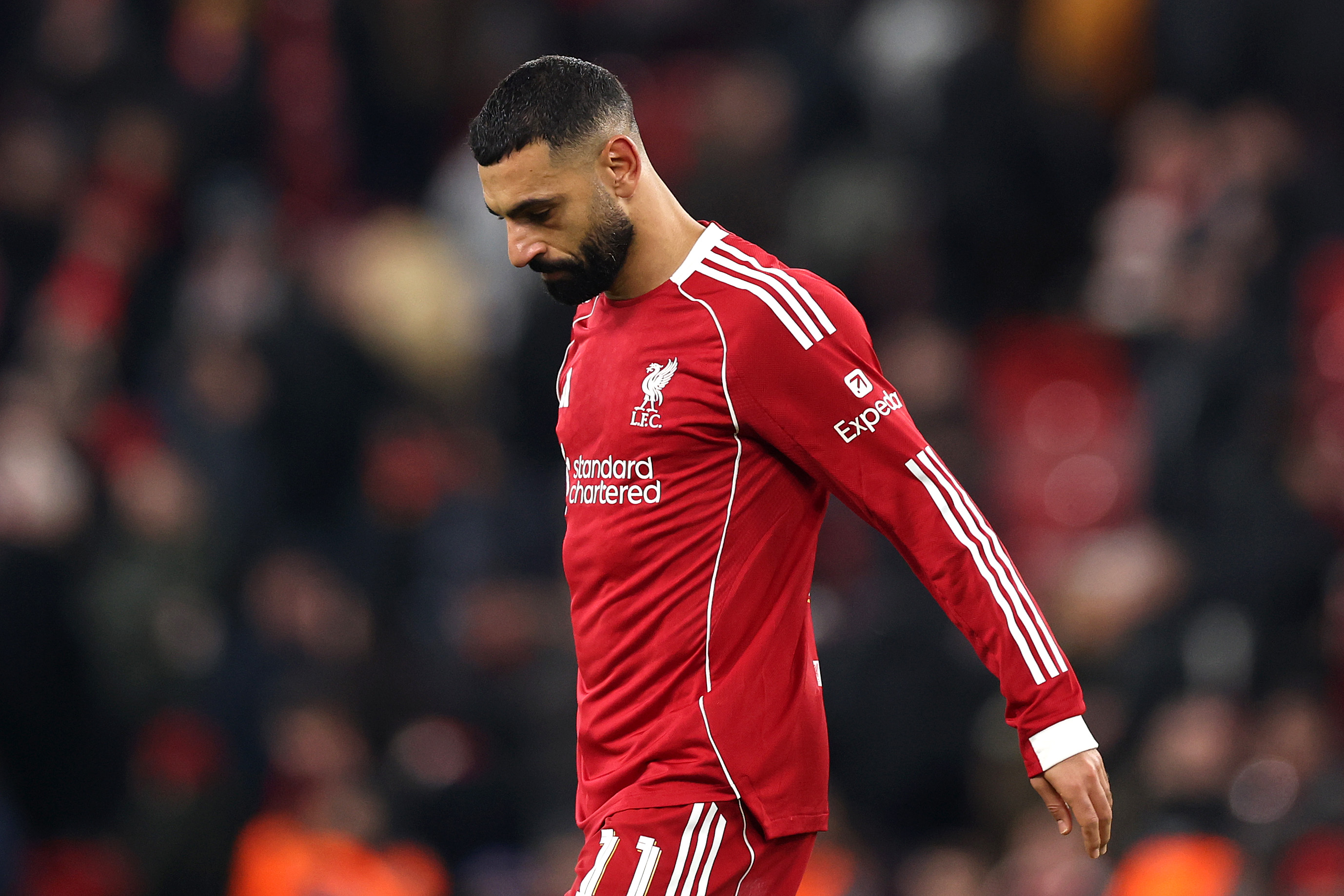Mo Salah is on the bench for the second Liverpool game in succession
