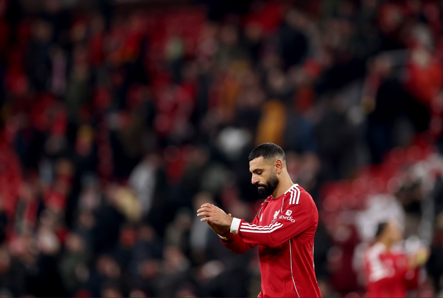 Mo Salah has endured a frustrating season so far at Liverpool