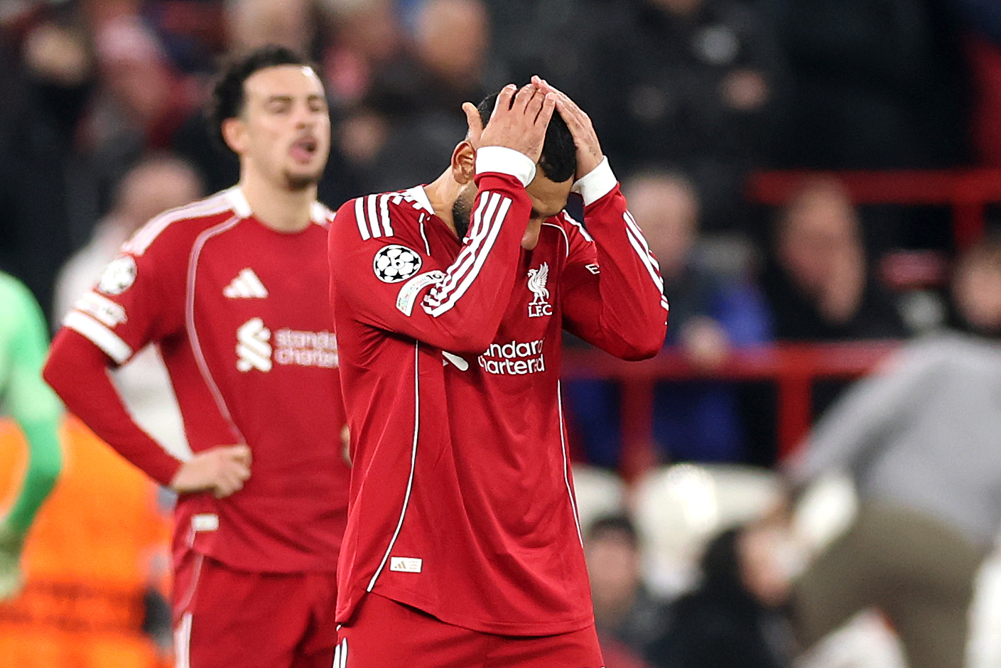 Jamie Carragher has described Mo Salah's comments on Saturday night as a 'disgrace
