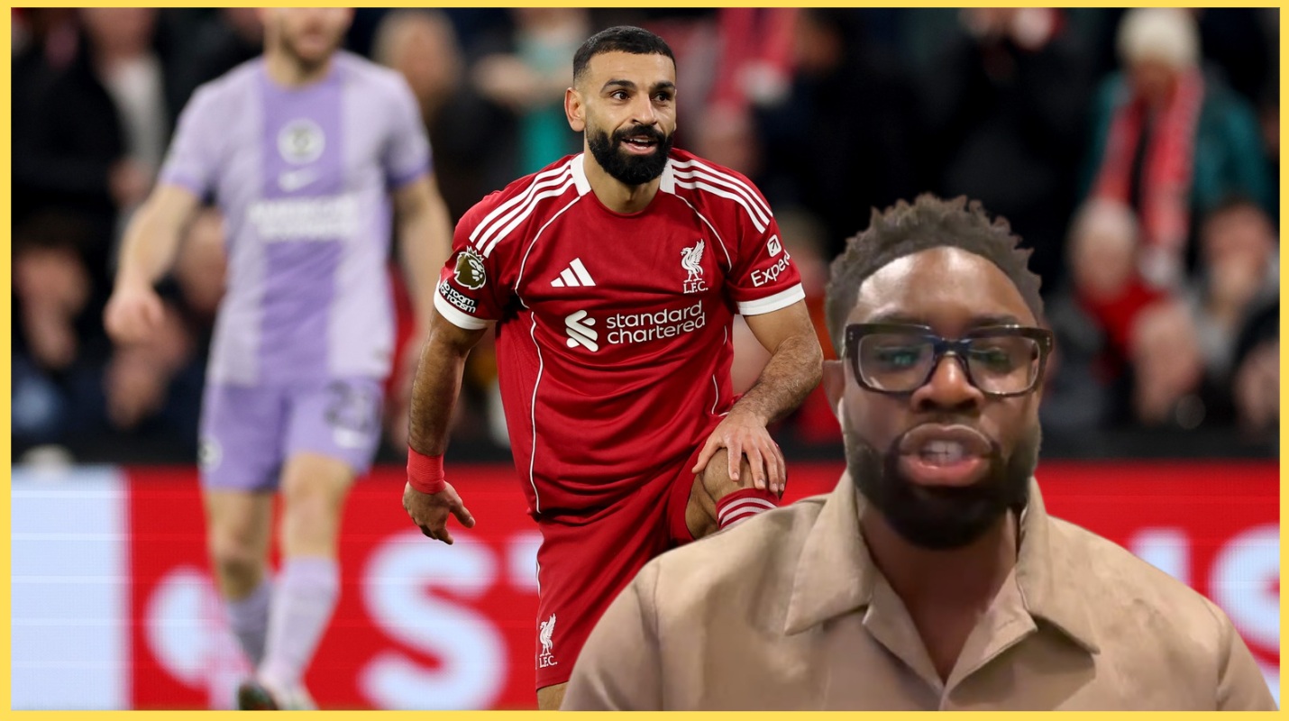 Micah Richards said that Mo Salah looked sharp after coming on against Brighton