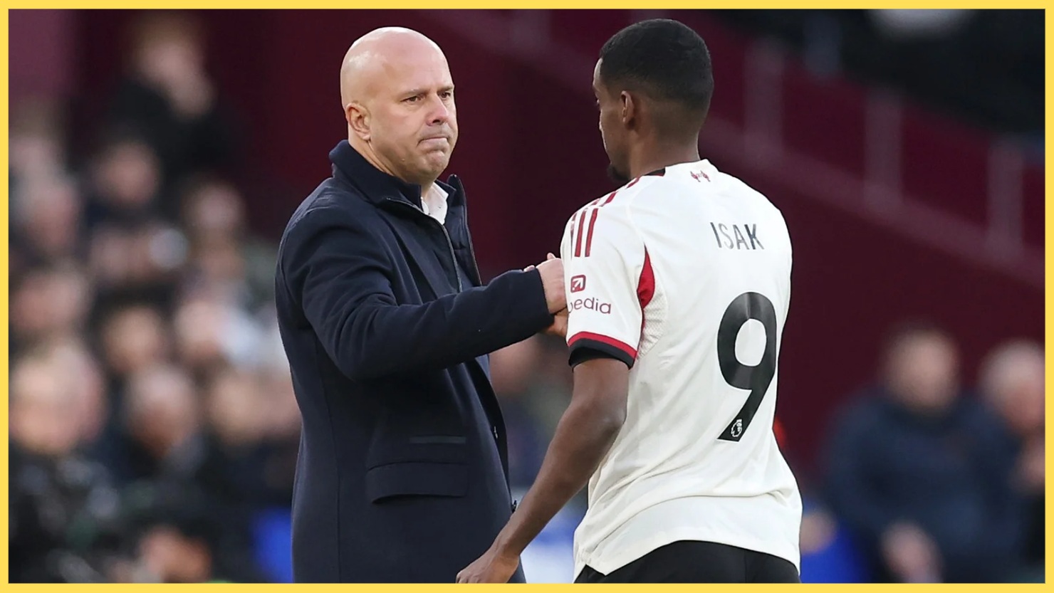 Arne Slot has confirmed that Alexander Isak will be sidelined for at least two months with an ankle injury