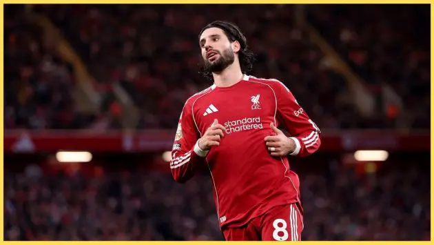Dominik Szoboszlai went off with a minor injury in Liverpool's win over Brighton
