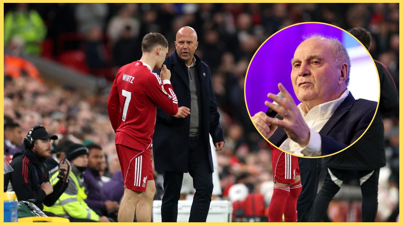 Uli Hoeness has accused Arne Slot of breaking promises to Florian Wirtz
