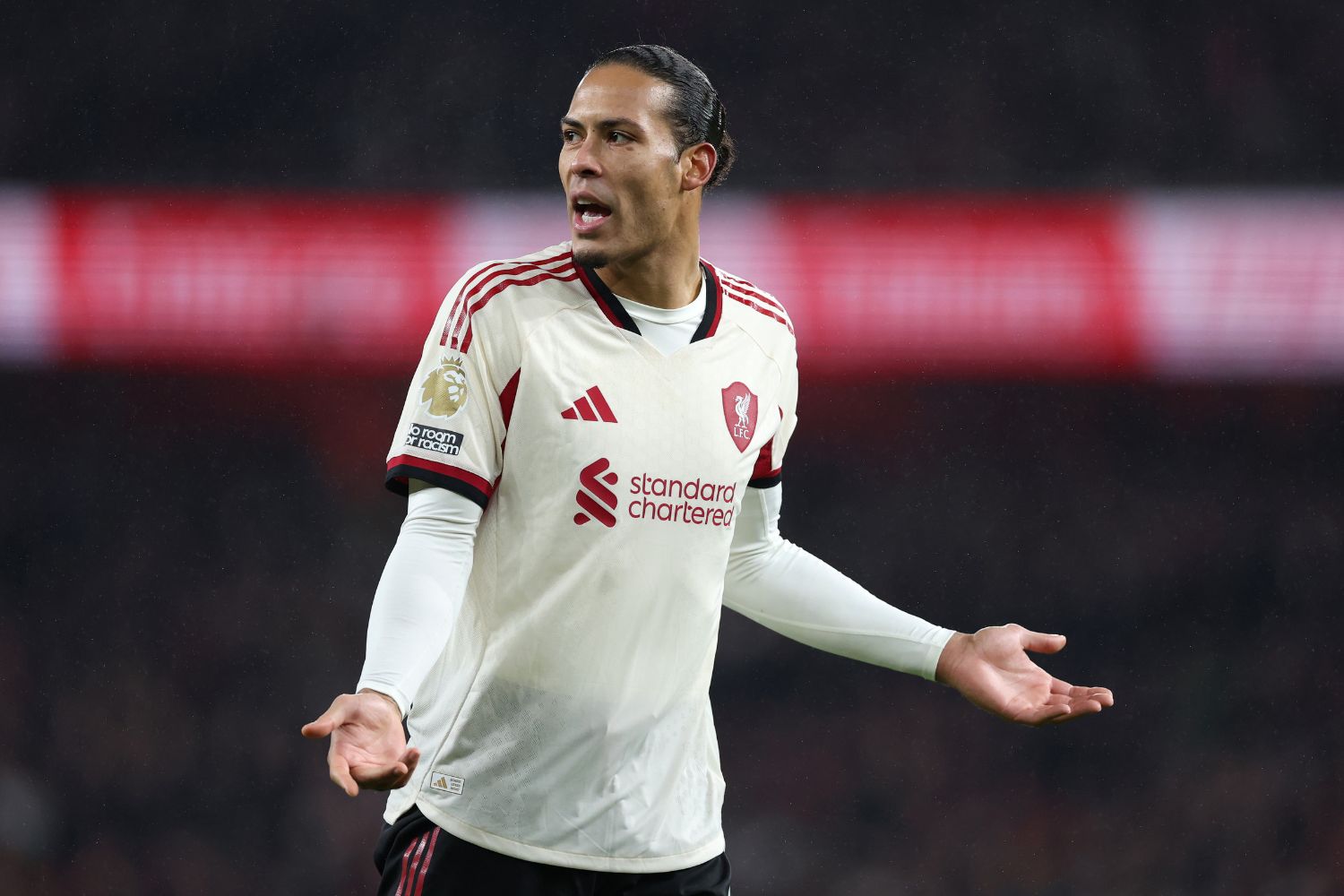 Virgil van Dijk against Arsenal