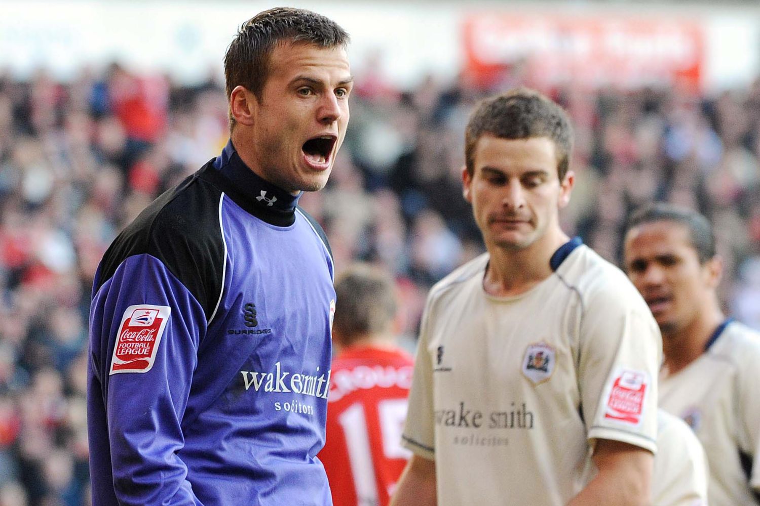 Luke Steele, Barnsley goalkeeper in 2008