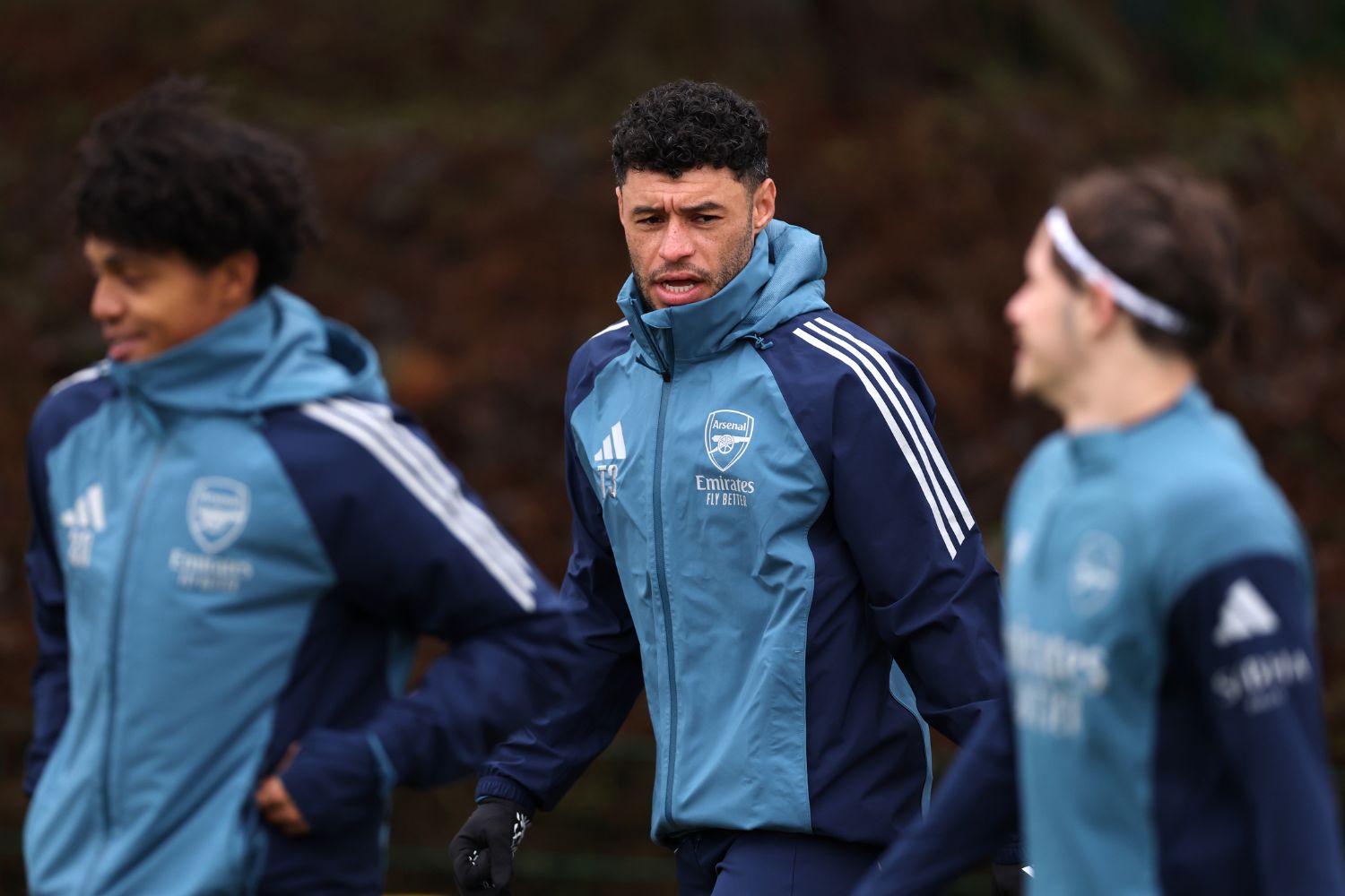 Oxlade-Chamberlain trains with Arsenal in January 2026