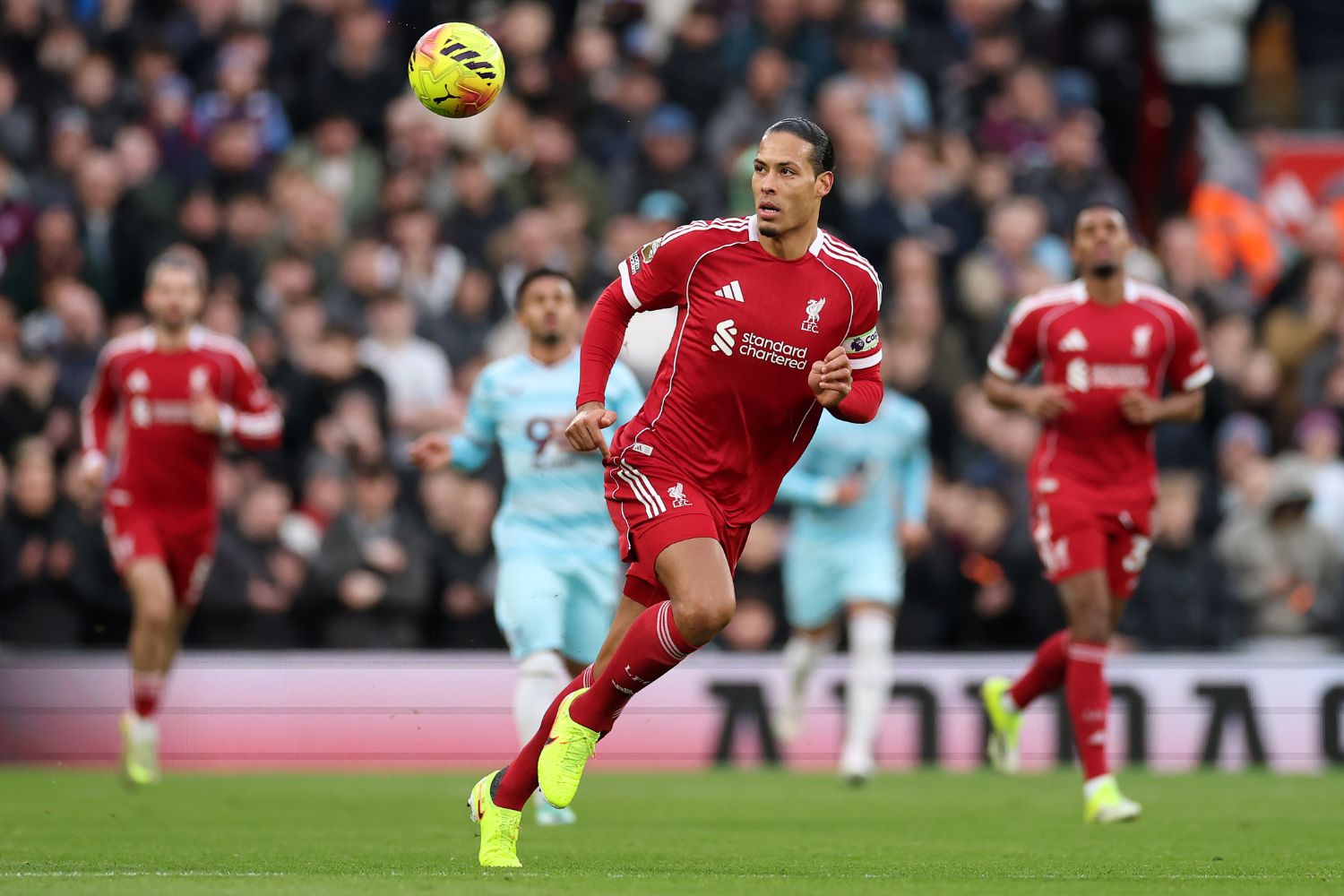 Virgil van Dijk against Burnley
