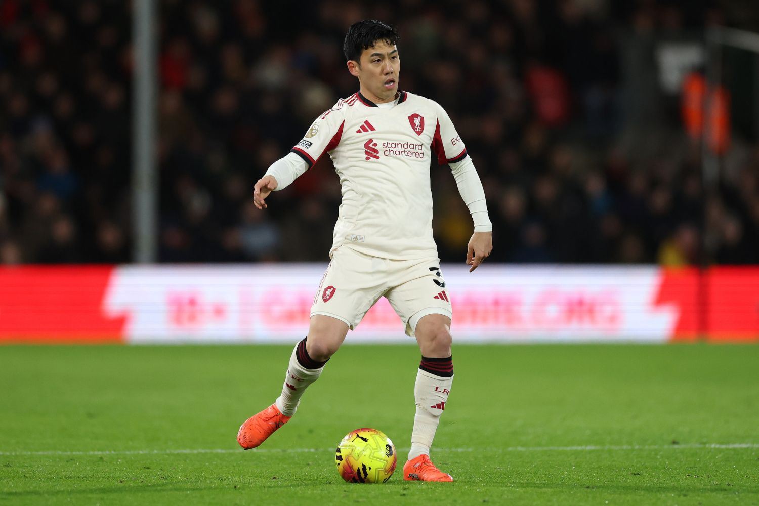 Wataru Endo against Bournemouth