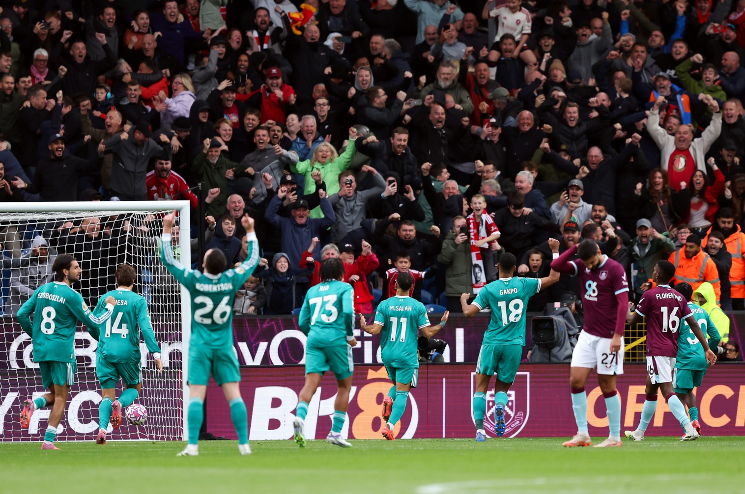 Liverpool defeated Burnley 1-0 at Turf Moor in the teams' previous meeting in September