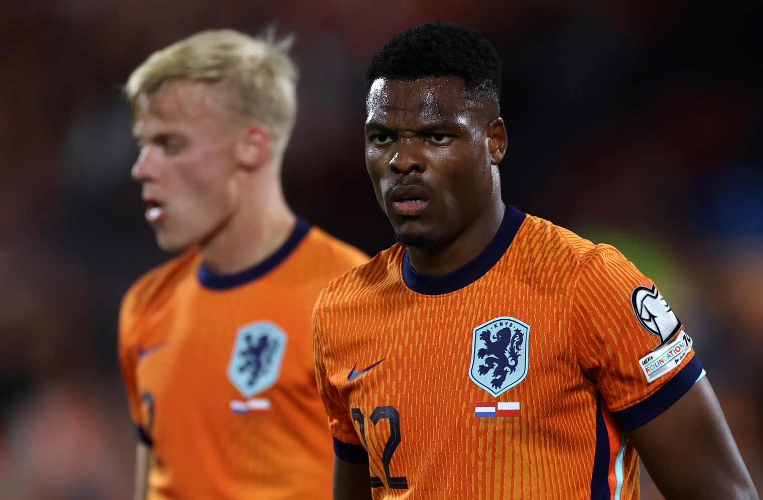 Liverpool have reportedly enquired about Inter Milan right-back Denzel Dumfries