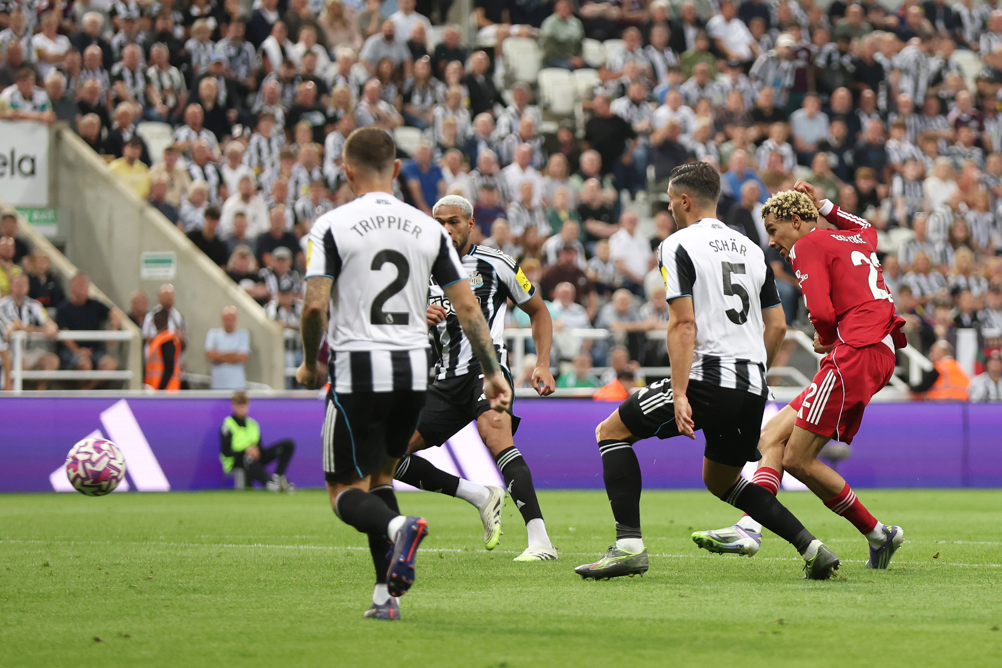 Hugo Ekitike scored in Liverpool's 3-2 win away to Newcastle earlier this season