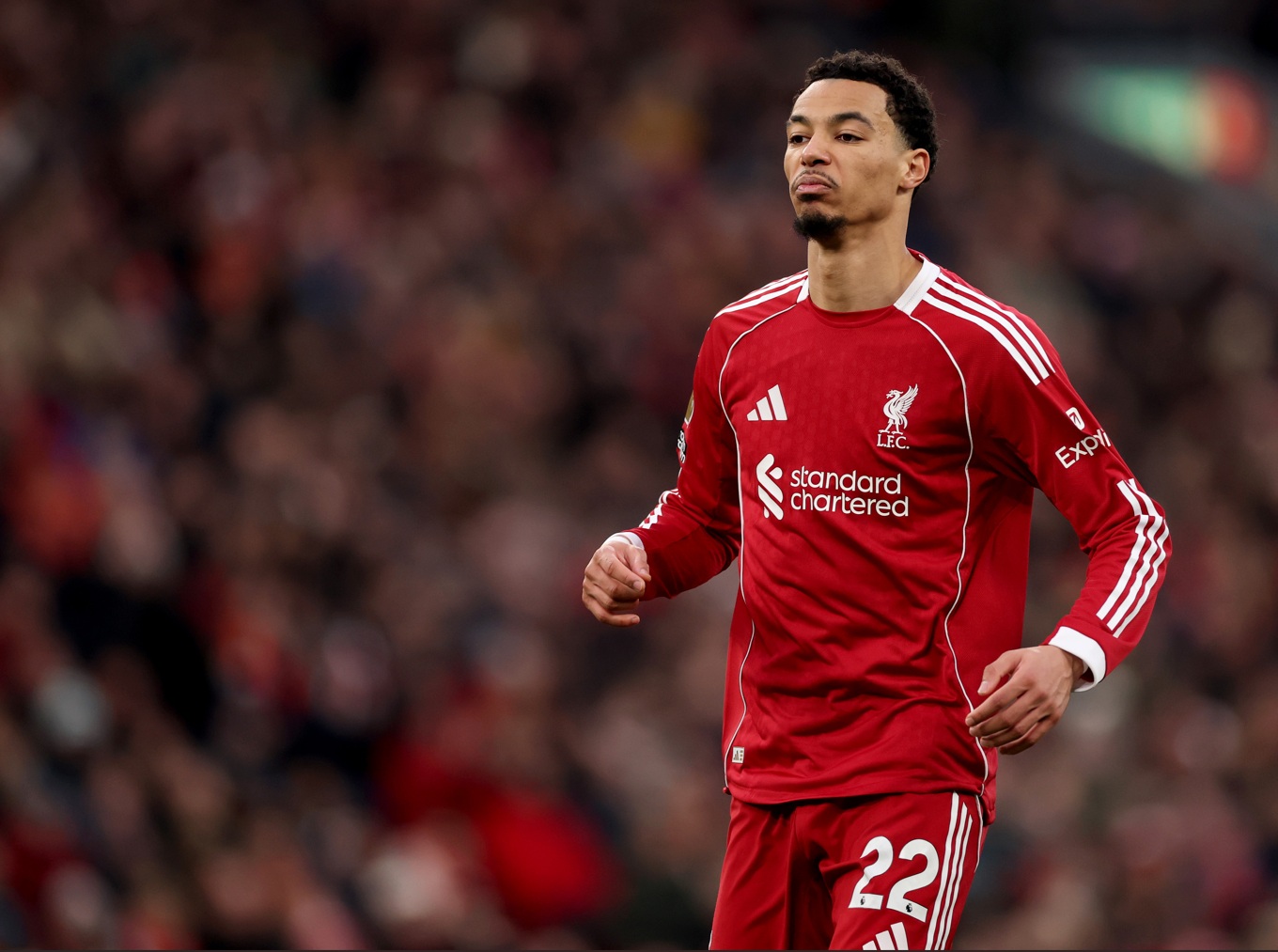 Liverpool could be without Hugo Ekitike for their match against Arsenal on Thursday