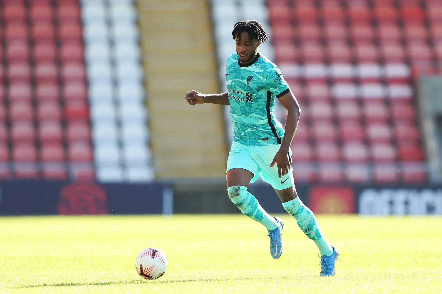 James Balagizi has returned to Liverpool from his loan spell at Forest Green Rovers