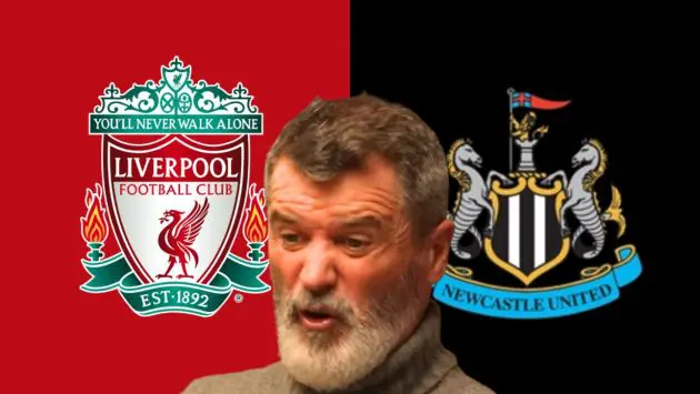 Roy Keane has predicted a 2-2 draw between Liverpool and Newcastle on Saturday