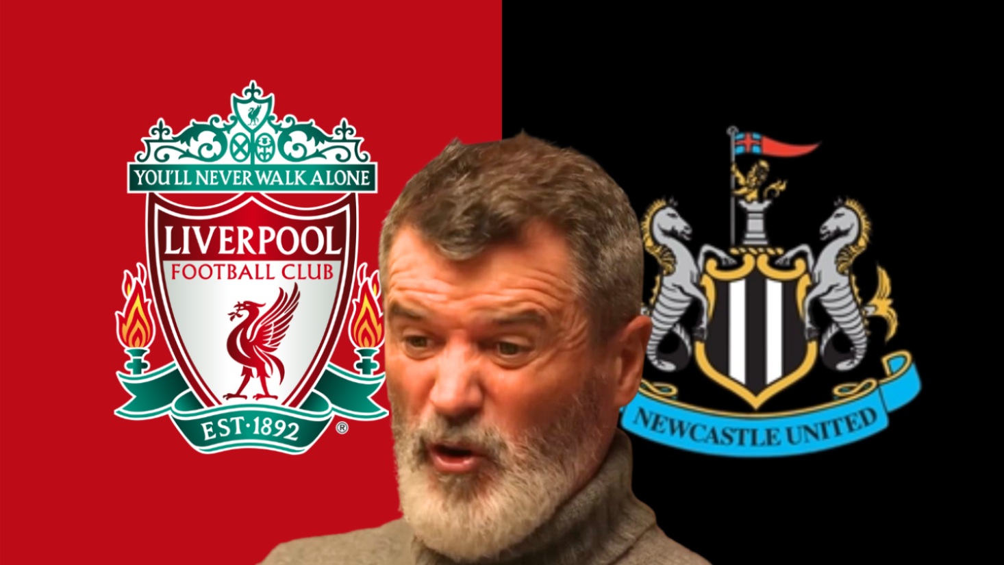Roy Keane has predicted a 2-2 draw between Liverpool and Newcastle on Saturday