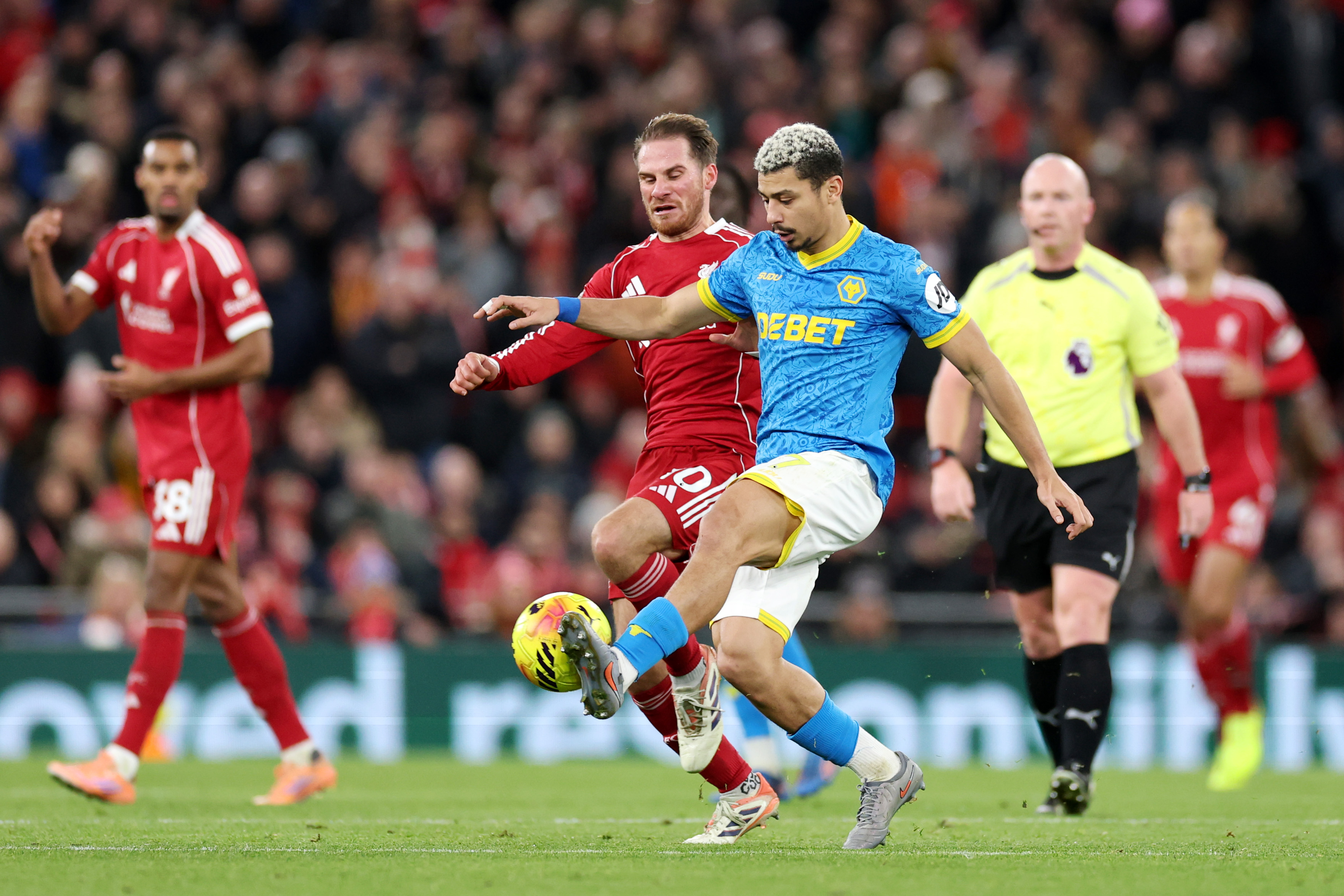 Liverpool are reportedly planning an 'official offer' for Wolves midfielder Andre