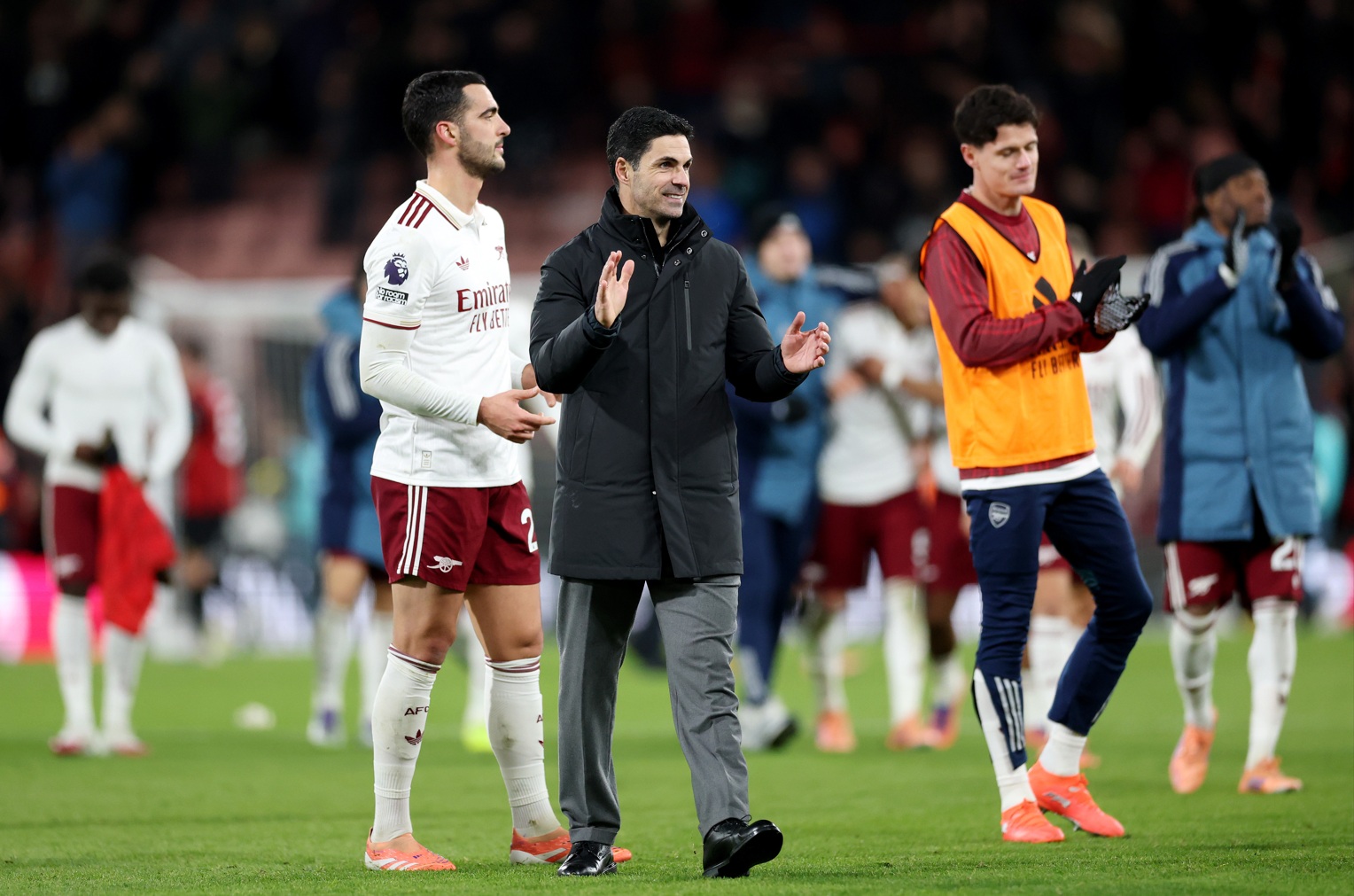 Mikel Arteta's Arsenal side currently sit top of the Premier League