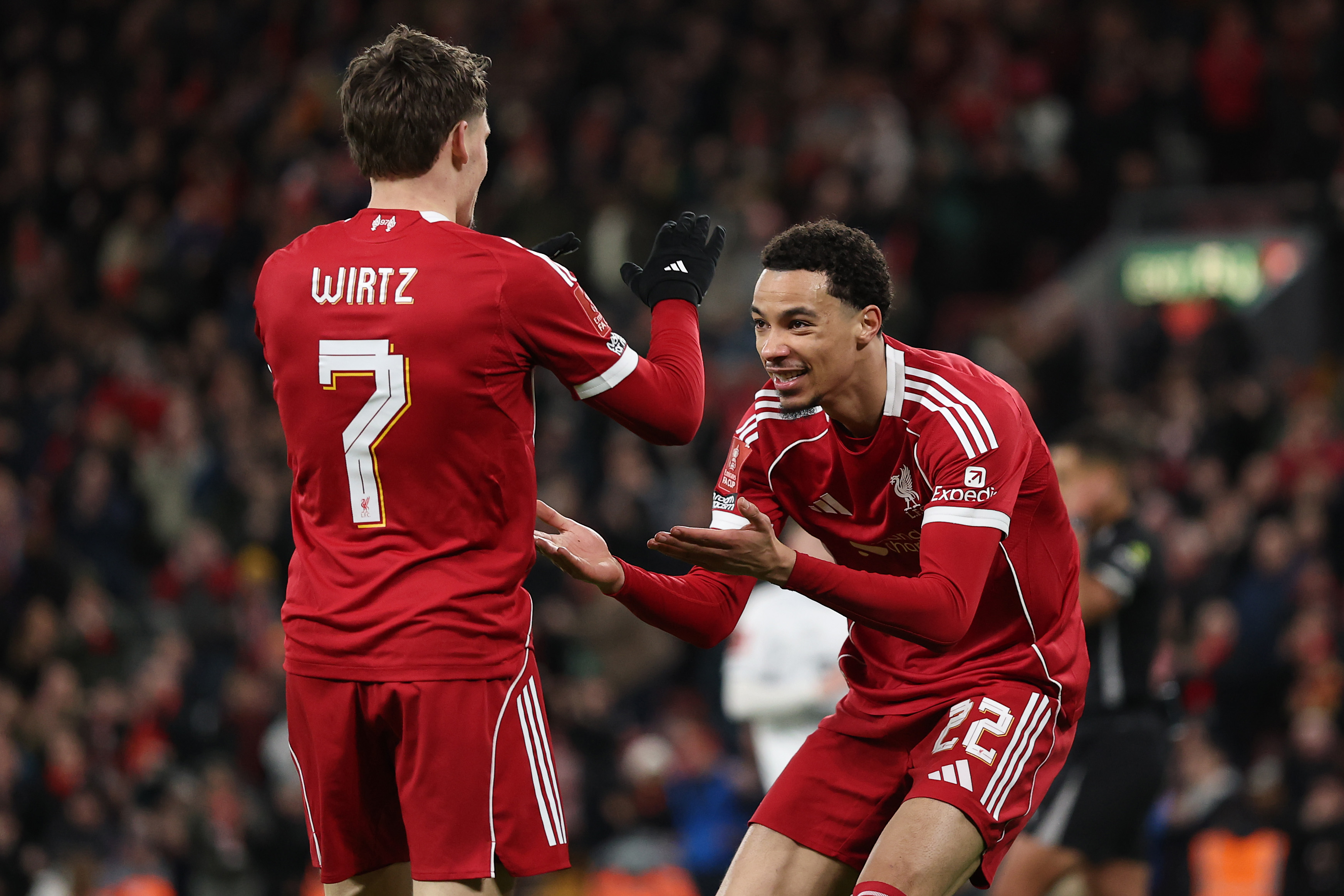 Florian Wirtz and Hugo Ekitike come back into the Liverpool starting XI to face Burnley
