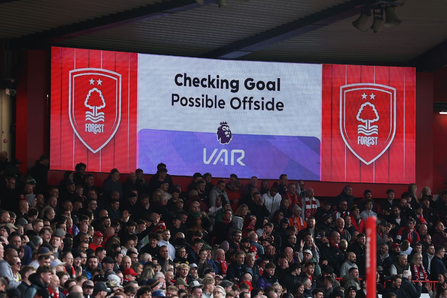 VAR check Alexis Mac Allister's goal against Nottingham Forest
