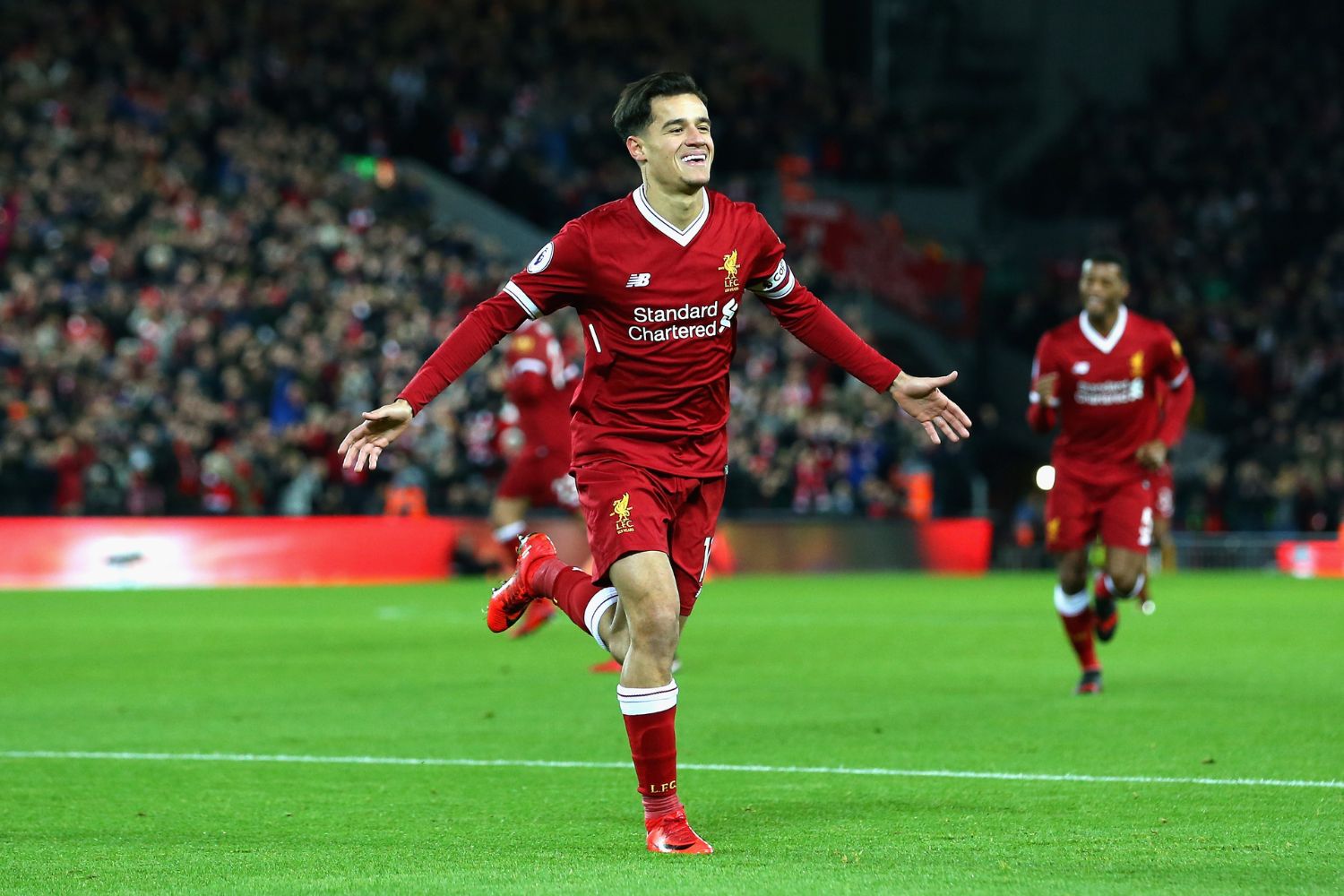 Philippe Coutinho of Liverpool in 2017