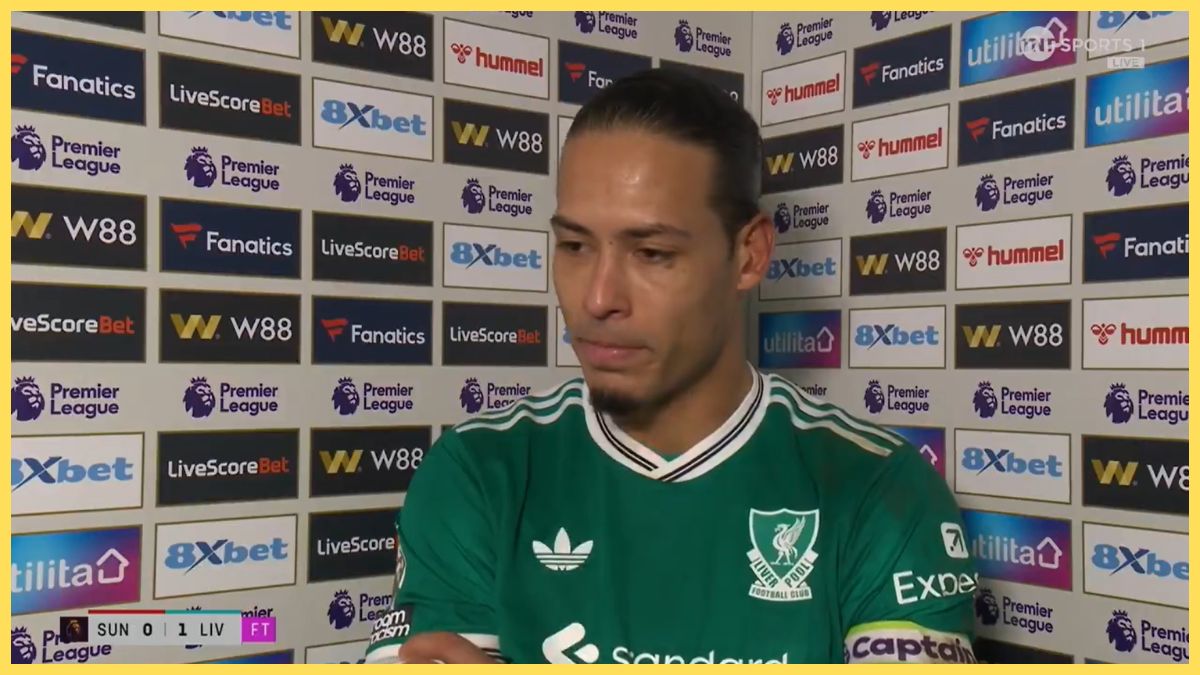 Virgil van Dijk speaks after beating Sunderland