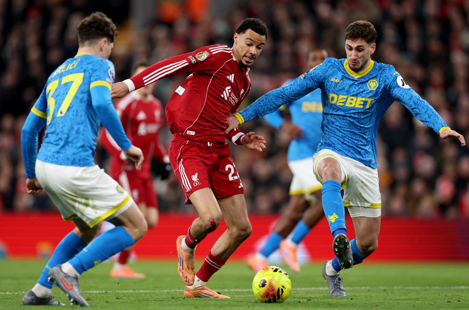 Liverpool and Wolves will play each other twice in four days at the beginning of March