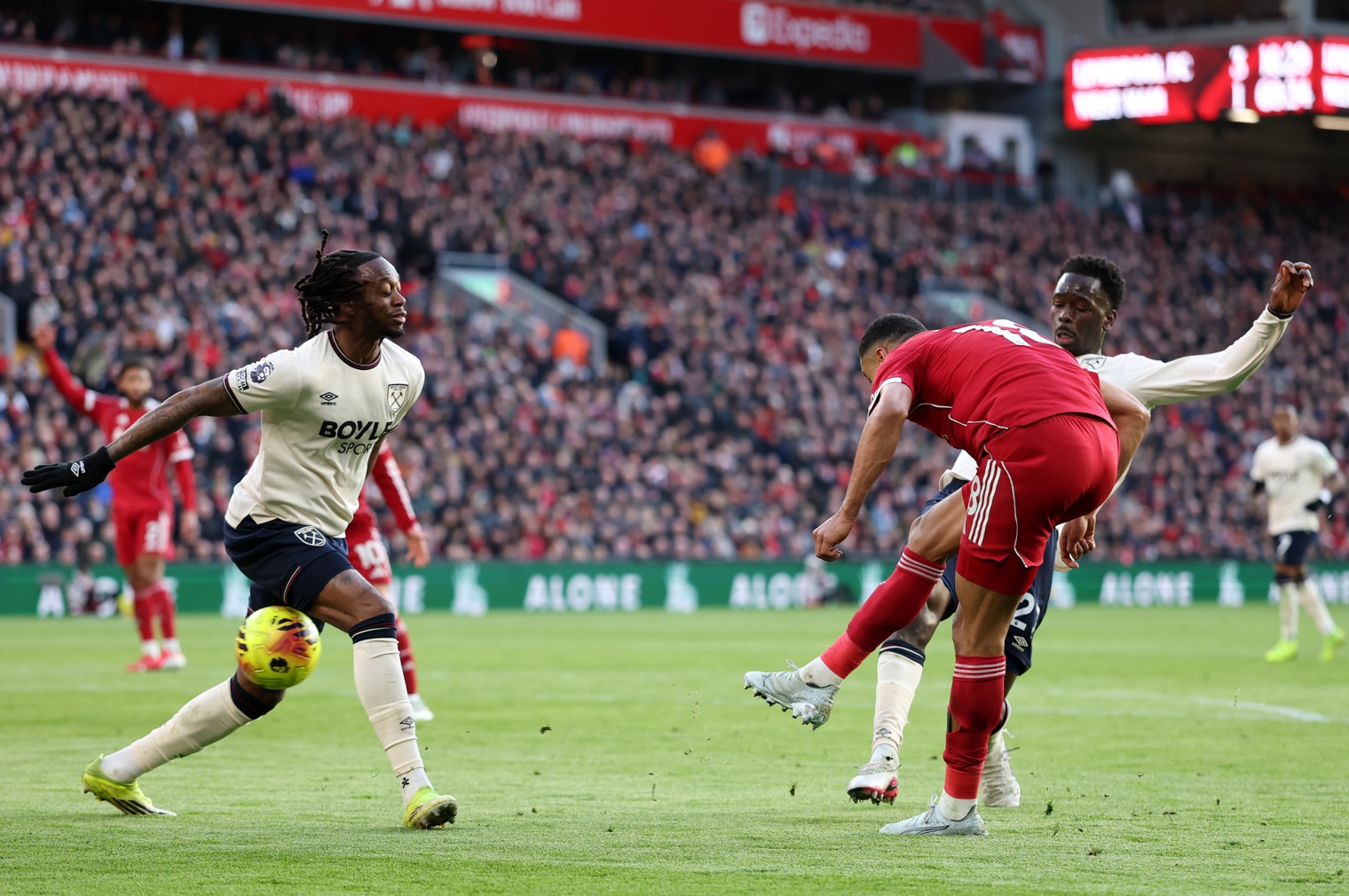 Cody Gakpo scored against West Ham a few minutes after being culpable of a horrendous miss
