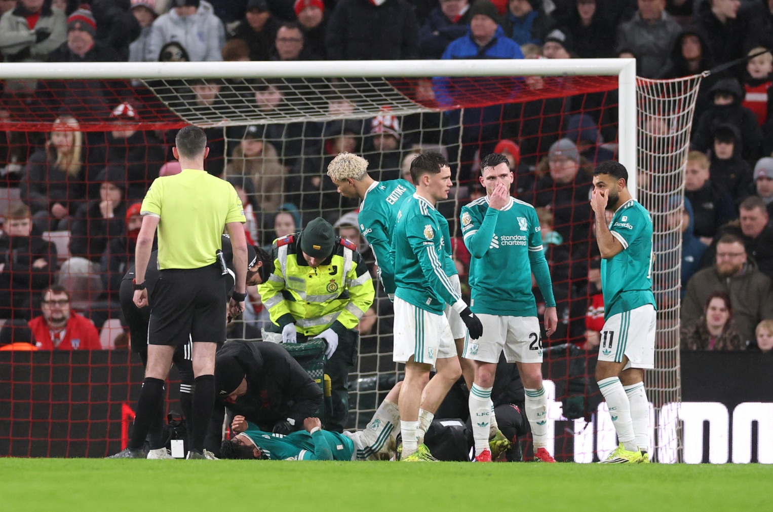 Liverpool players were left 'gutted' by Wataru Endo's injury in the win over Sunderland