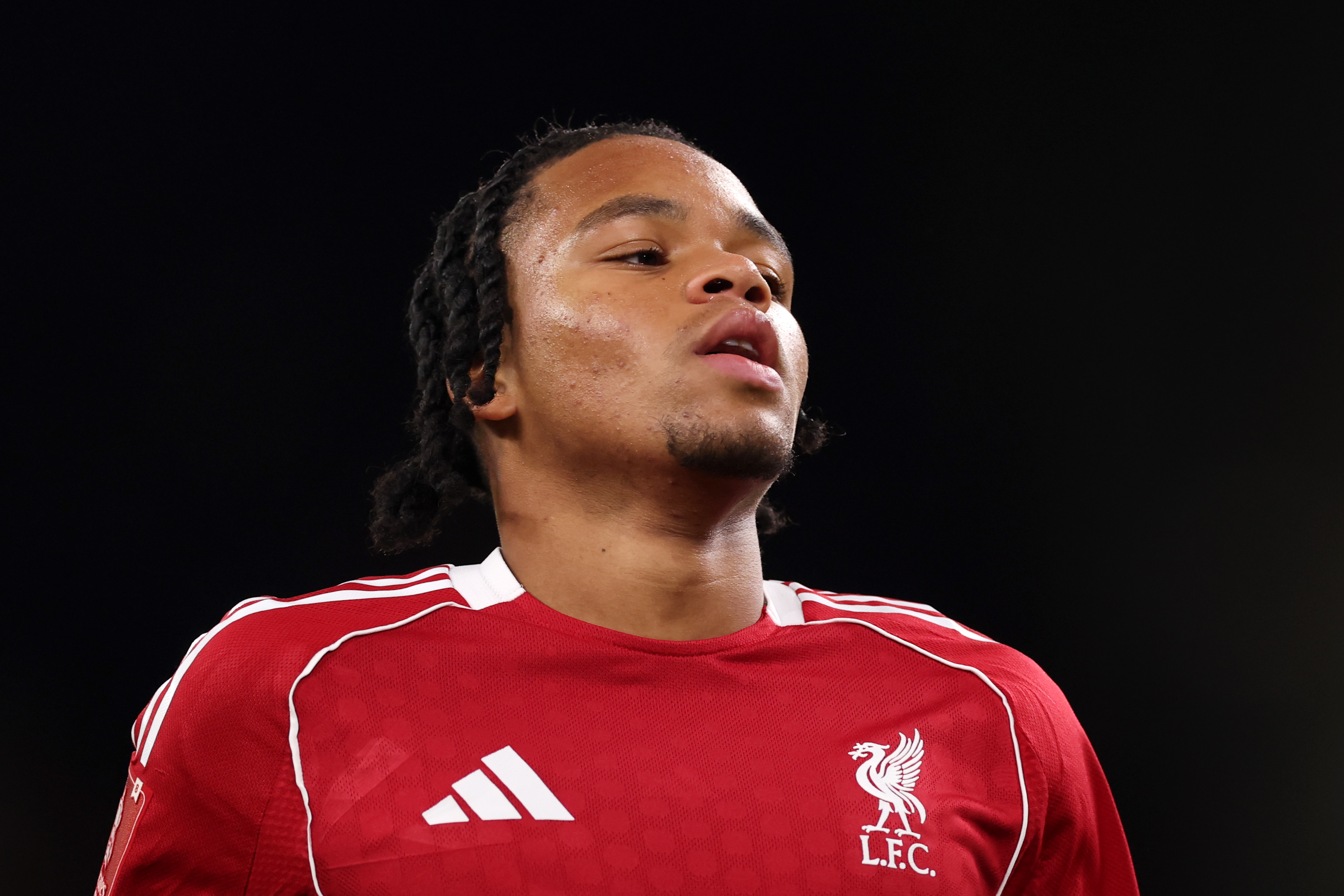 Rio Ngumoha has said that he's keen to play football at any level for Liverpool