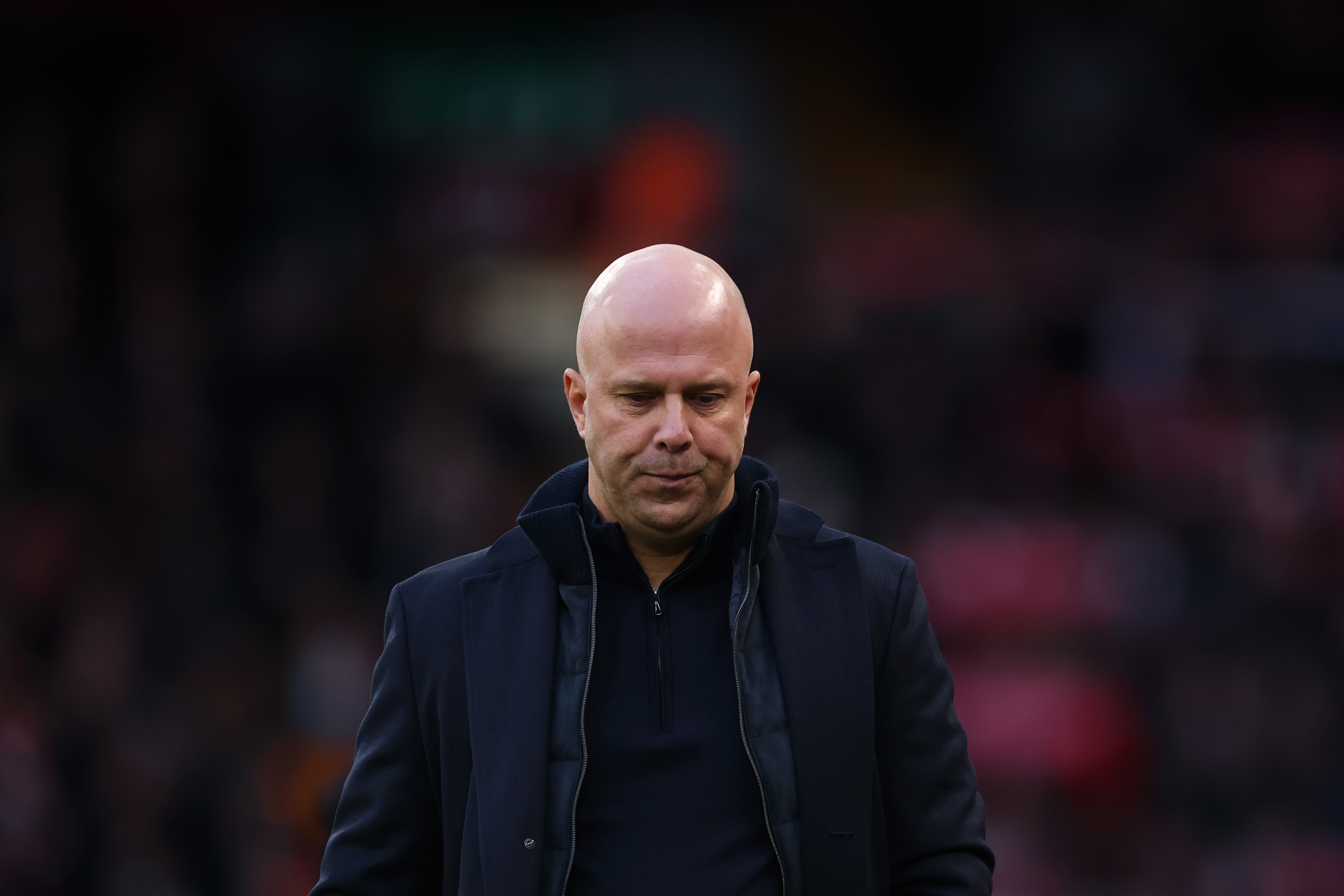 Arne Slot's job security at Liverpool has been called into question externally this season