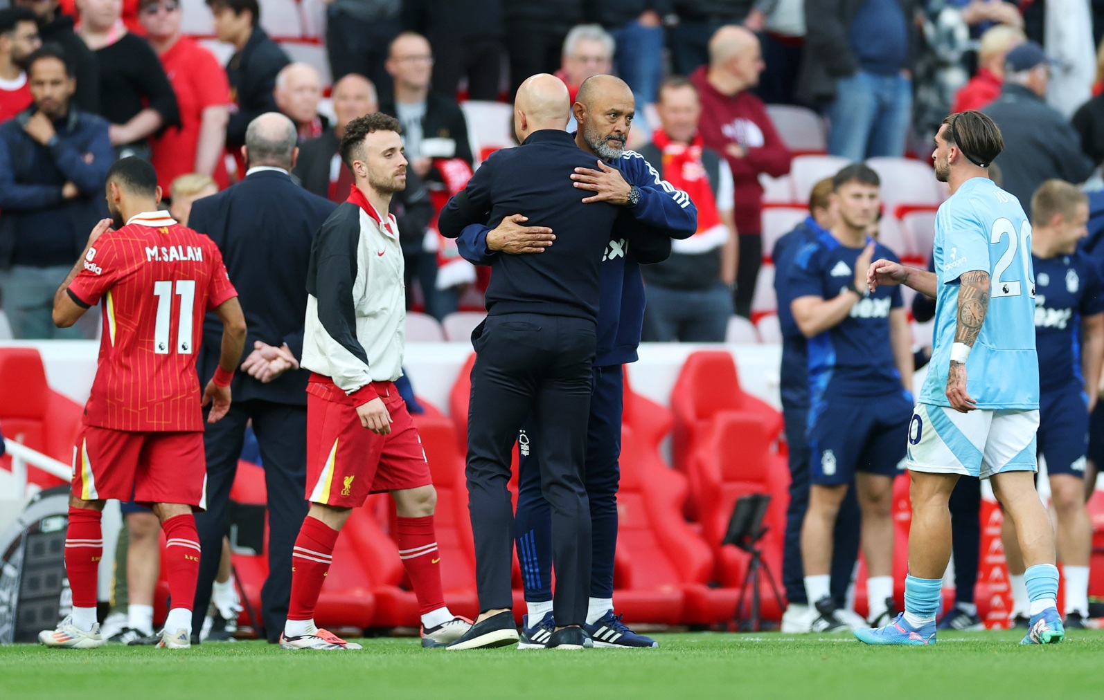 Nuno Espirito Santo won on his previous visit to Anfield when he was in charge of Nottingham Forest in 2024