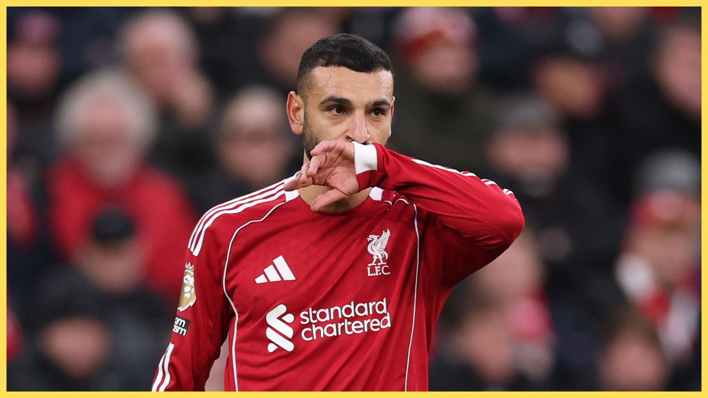 Mo Salah in action for Liverpool