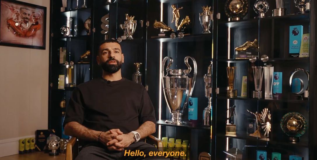 (Video) Mo Salah makes Liverpool announcement