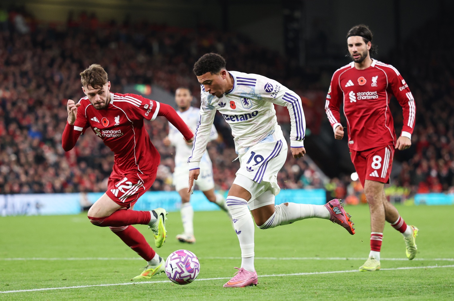 Liverpool and Aston Villa are both hunting down Champions League qualification
