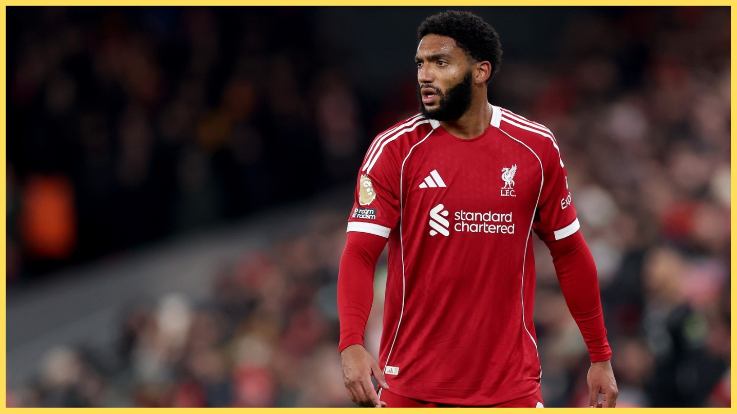 Joe Gomez in action for Liverpool