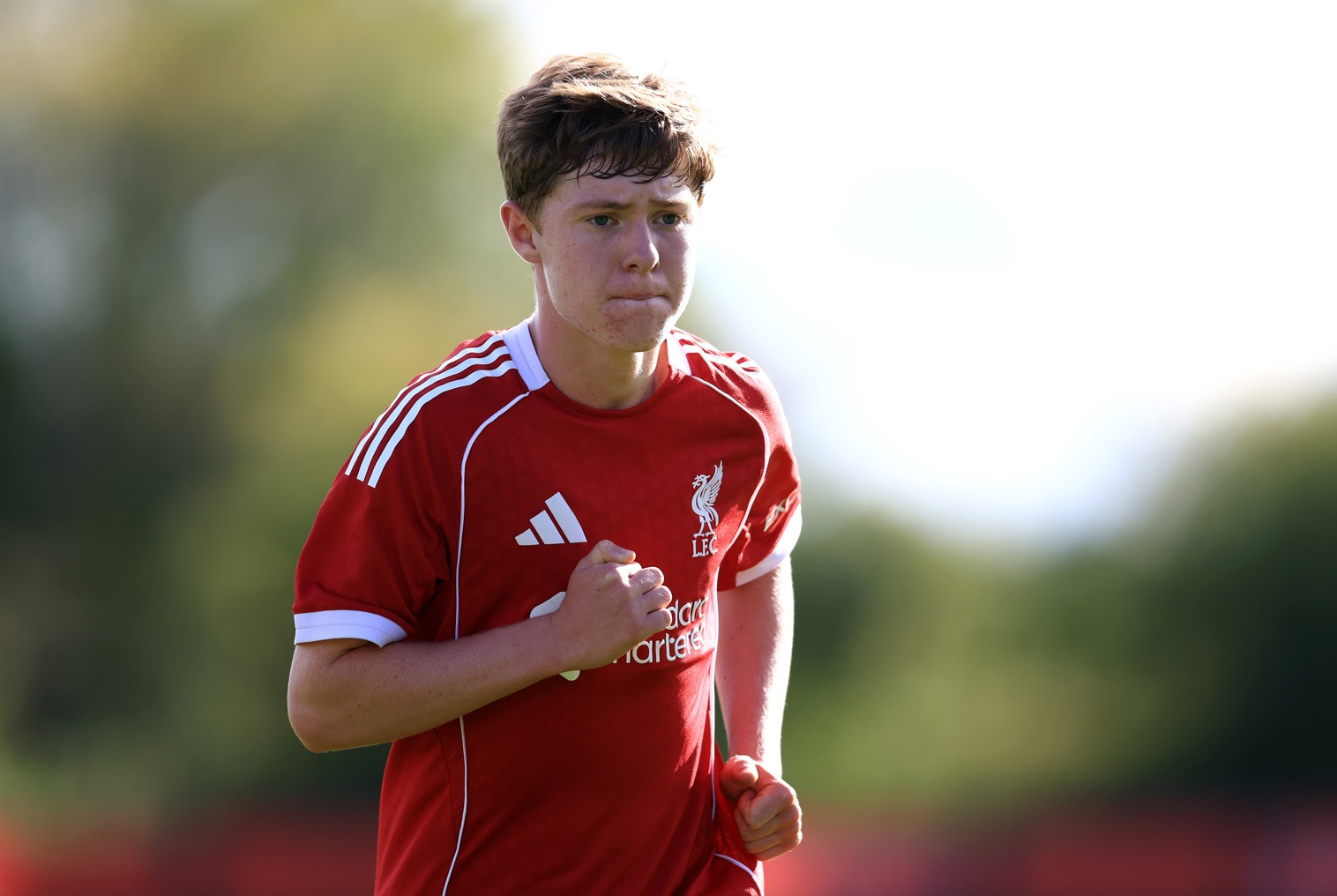 Joe Upton has signed his first professional contract with Liverpool