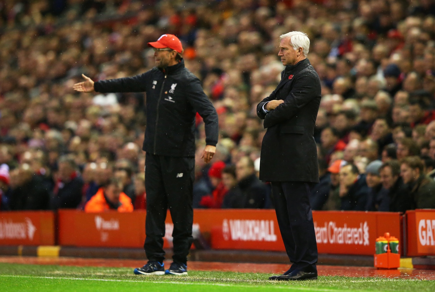 Jurgen Klopp bemoaned the sight of Liverpool fans leaving Anfield early in their defeat to Crystal Palace in November 2015