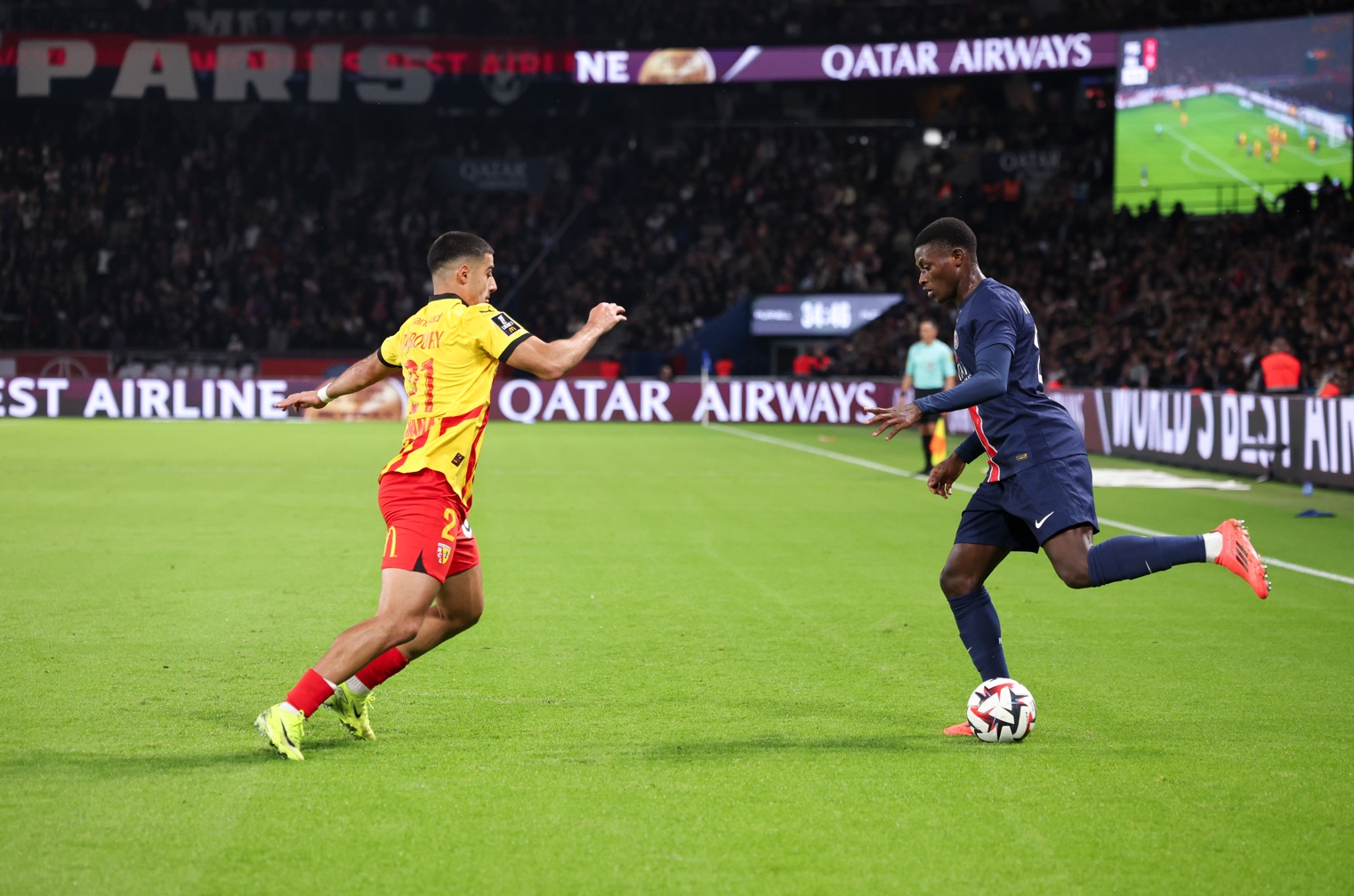 Lens and PSG are due to meet in Ligue 1 on Saturday 11 April