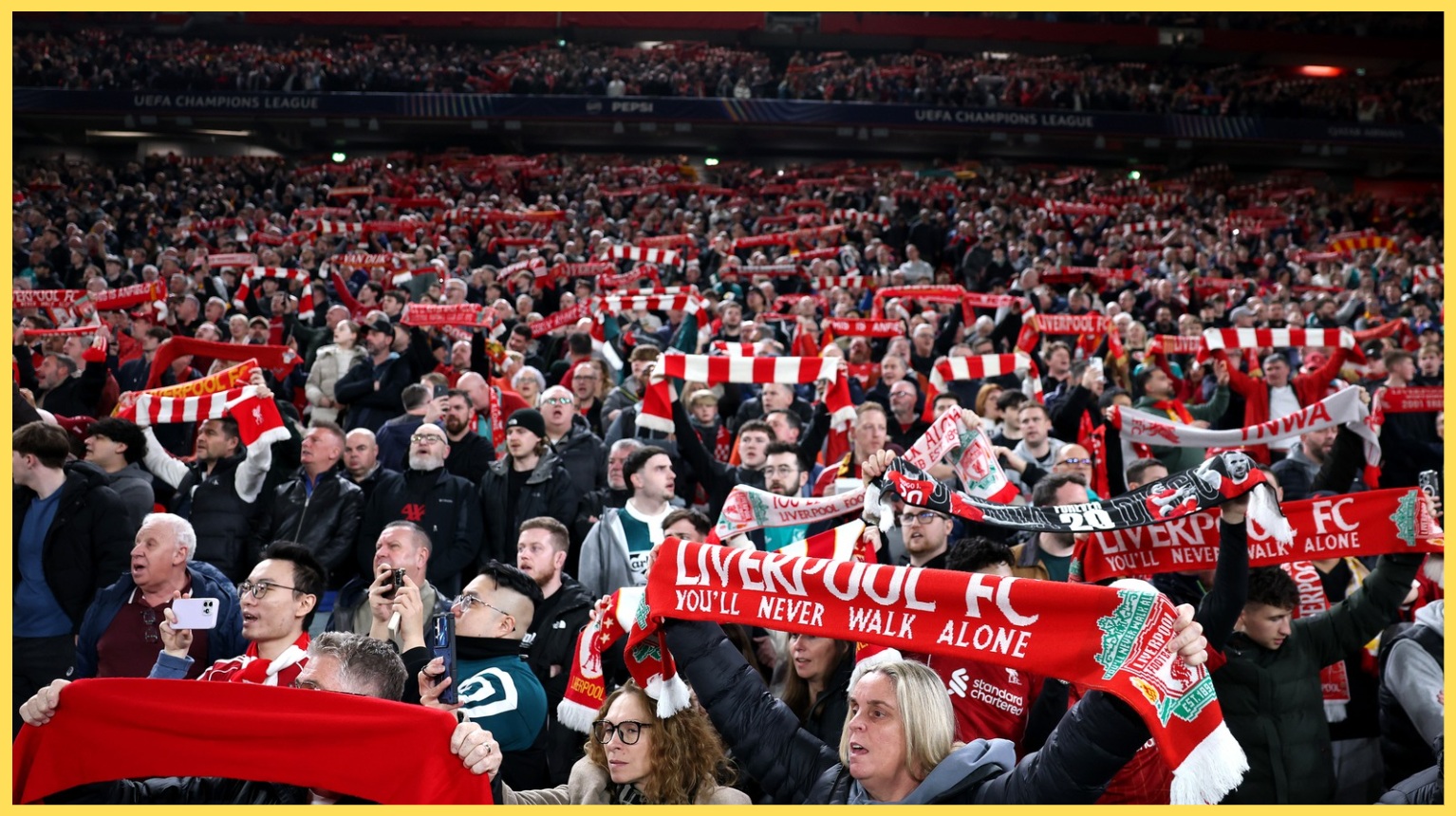 Liverpool fans will be hit by ticket price increases for the next three seasons