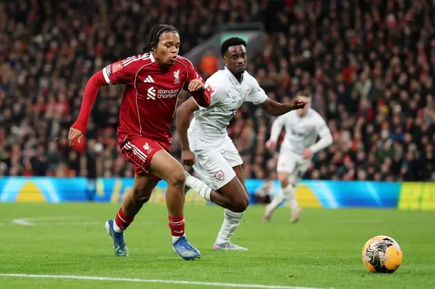 Rio Ngumoha has impressed for Liverpool at first-team level