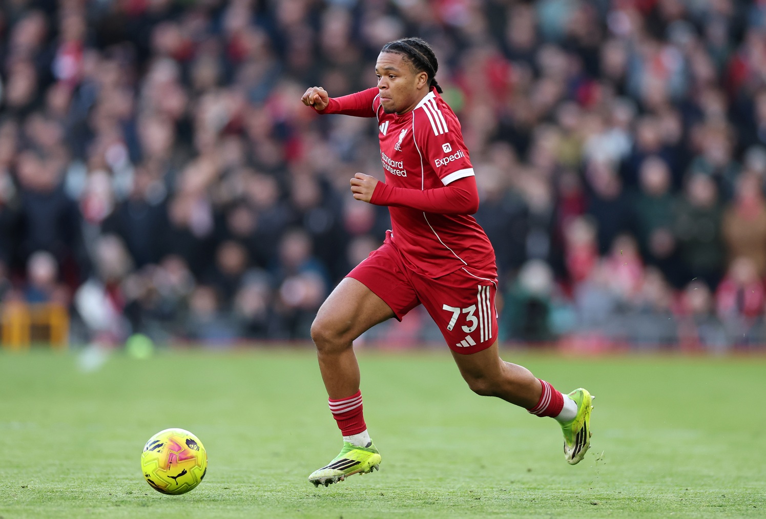 Rio Ngumoha enjoyed another strong substitute outing in Liverpool's defeat to Wolves on Tuesday