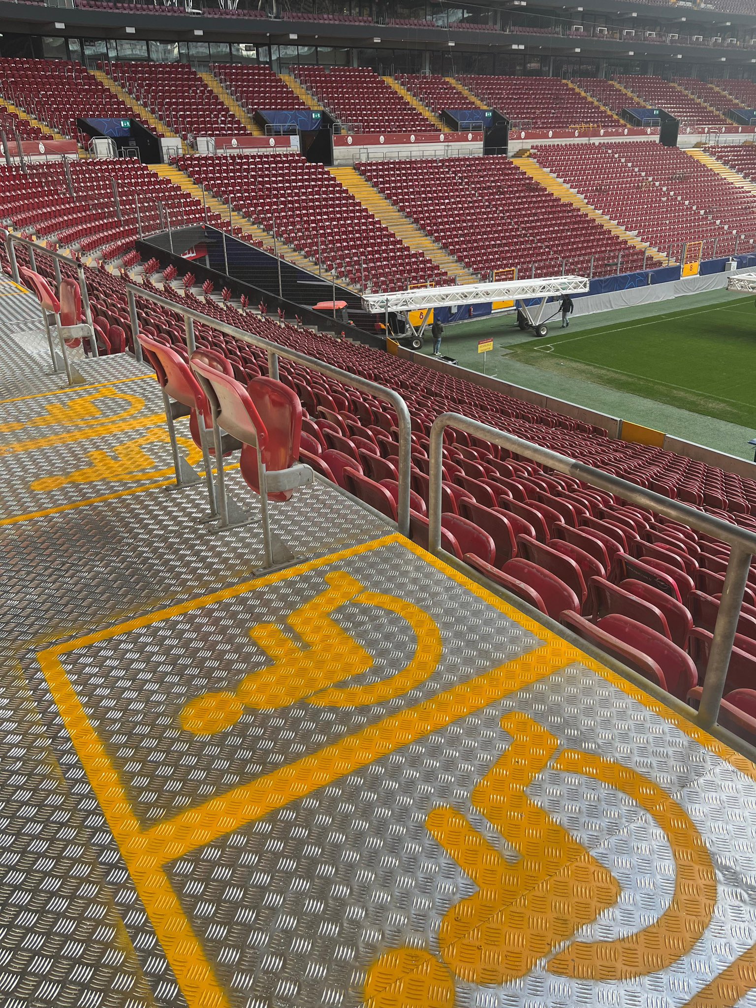 Galatasaray have installed a new purpose-built wheelchair platform at Rams Park