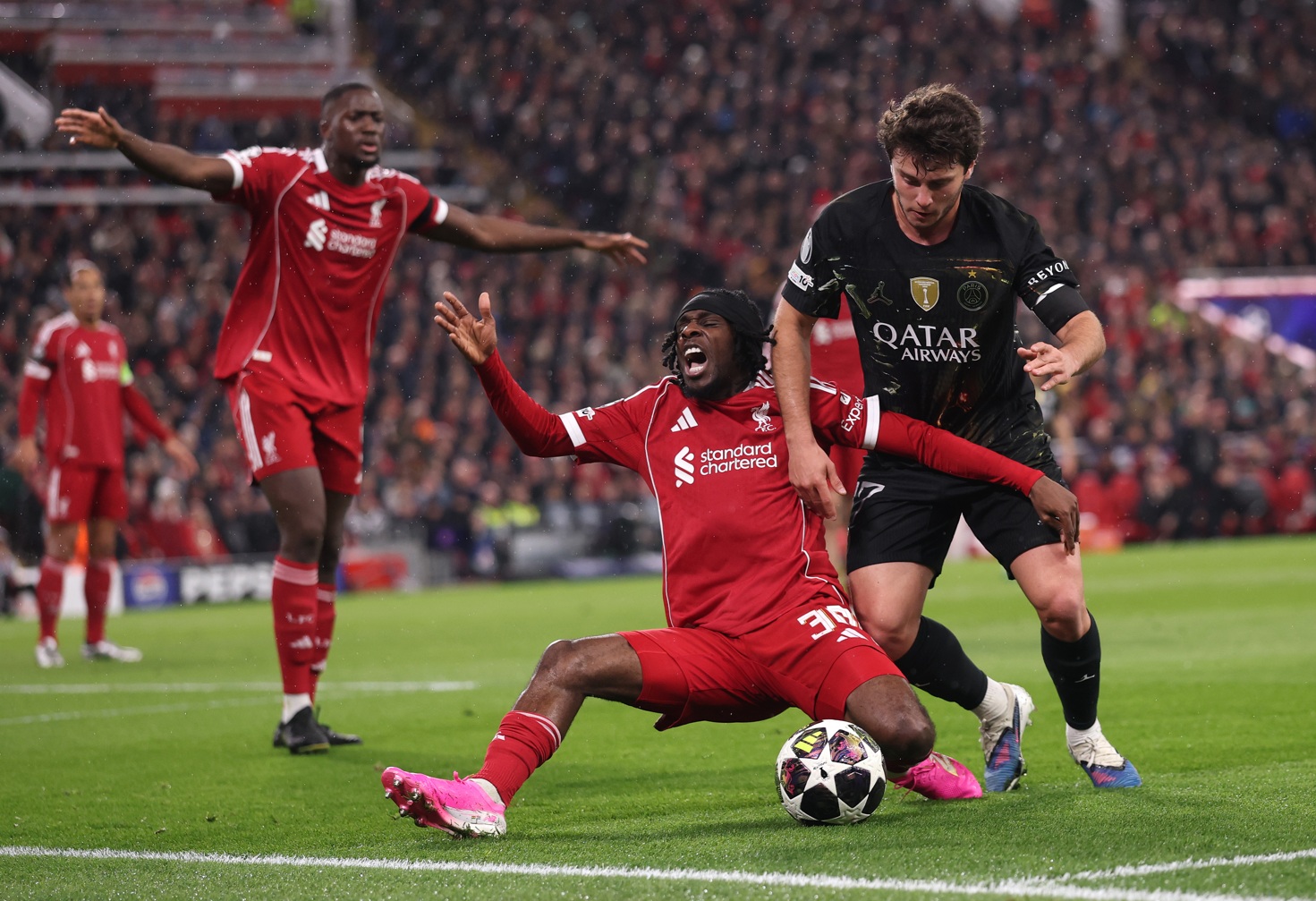 Jan Molby has accused Jeremie Frimpong of playing 'like a kid' in his first season at Liverpool