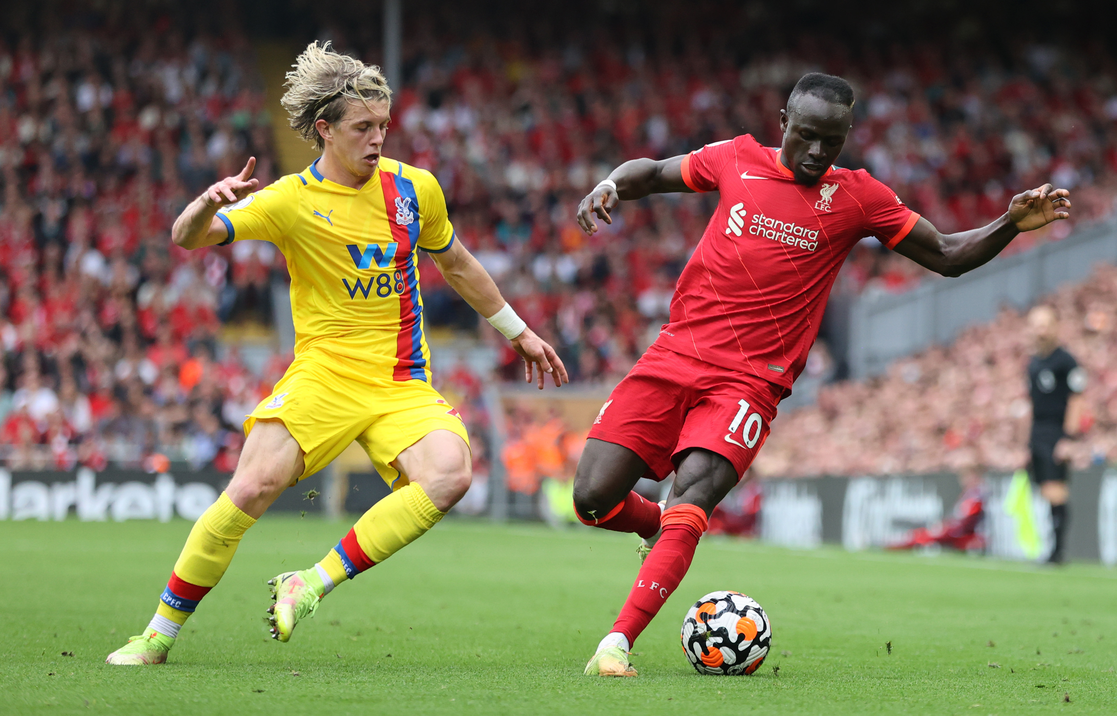 Liverpool's last home win against Crystal Palace was in September 2021